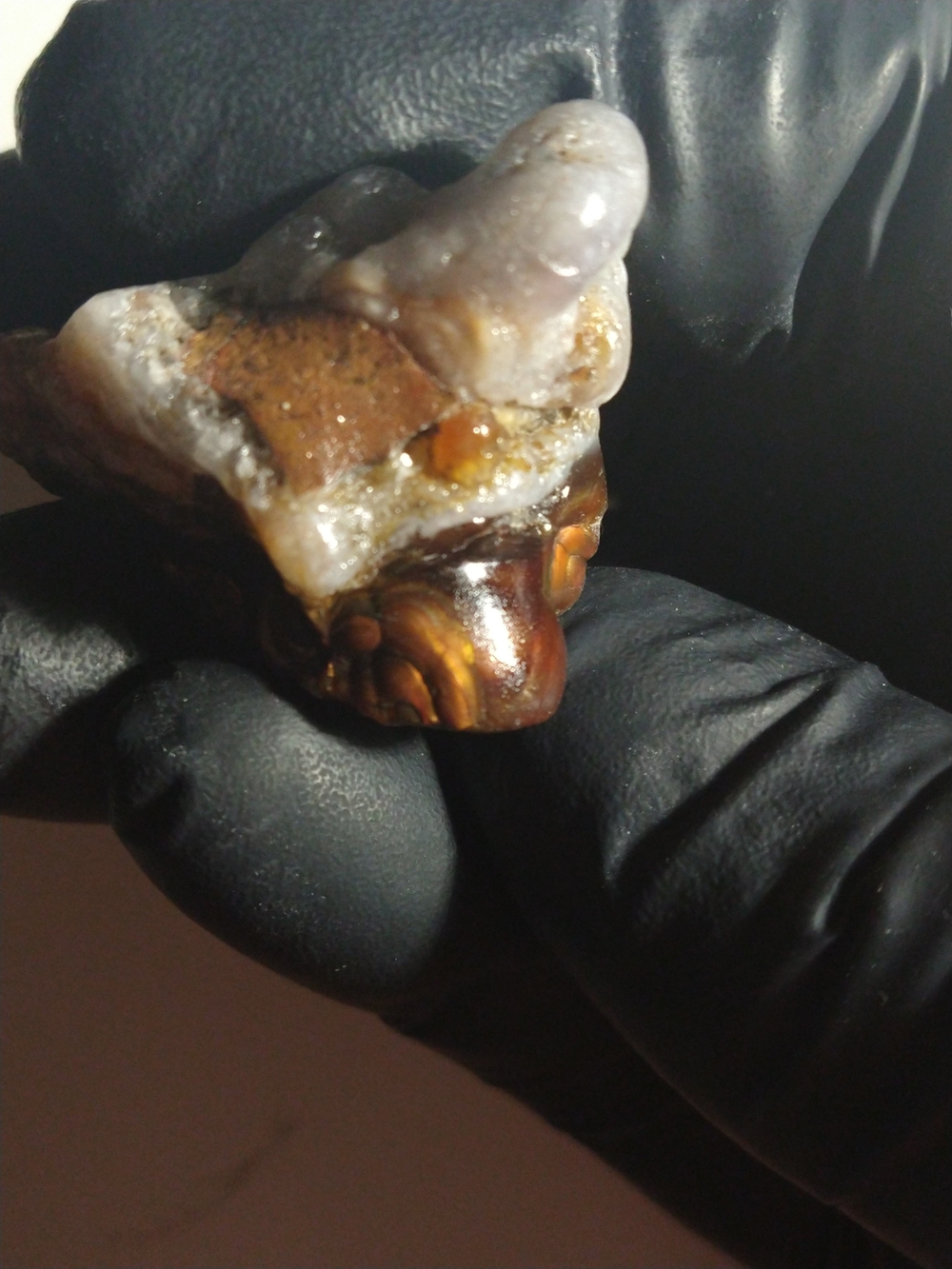 Nice Fire Agate Specimen
